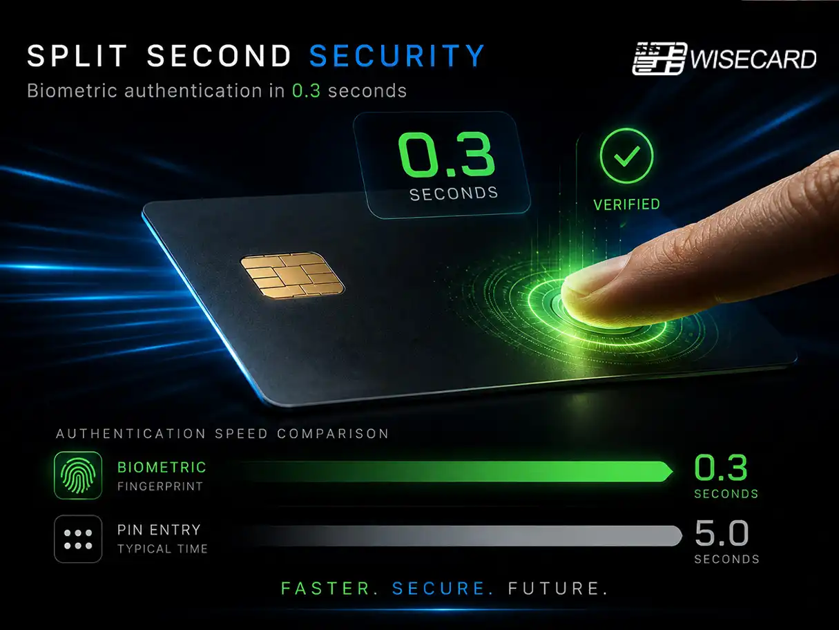 What are the benefits of EMV fingerprint cards?